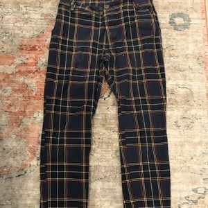 Super nice plaid pants